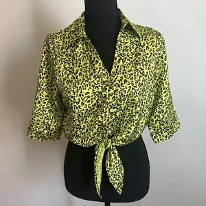 Leopard Print Crop